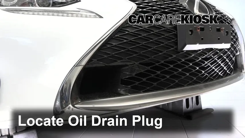 2017 Lexus RC300 3.5L V6 Oil Change Oil and Oil Filter